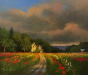 Summer at the Farm by Romona Youngquist