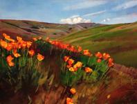 Washington Poppies by Tracy Leagjeld