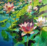 Lotus Flowers in Full Bloom by Yong Hong Zhong