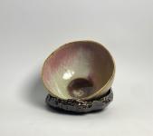 Eggshell Bowl w/ 22k Gold Leaf by Robin Hominiuk