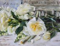 Yellow Roses & Pastels by Emily Schultz-McNeil