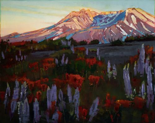 Mount St. Helens by Tracy Leagjeld