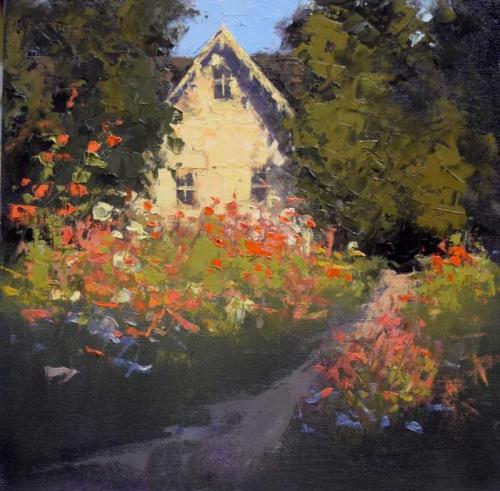 Late Summer Garden by Romona Youngquist