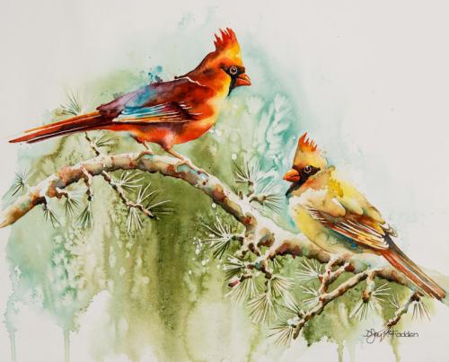 Cardinal Spirit by Denise McFadden