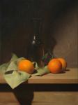 Still Life with Oranges                . by Rebecca Gray