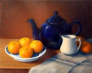 Tea and Tangerines by Marilyn Hocking