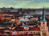 View from Prague Castle in Autumn by Steve Hill