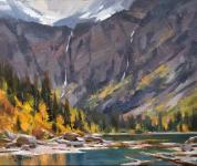 Autumn on Avalanche Lake by Mitch Baird