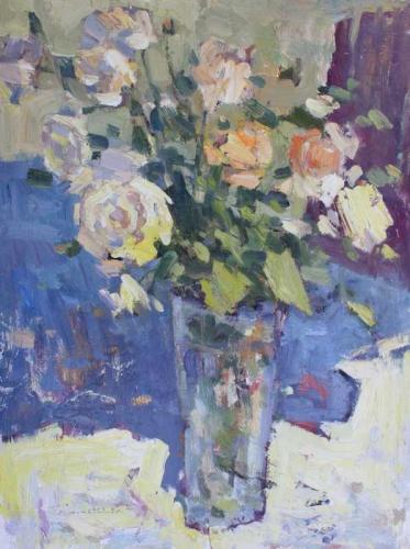 Summer Roses by Michael Lindstrom