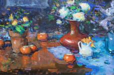 Still Life with Persimmons by Eric Jacobsen