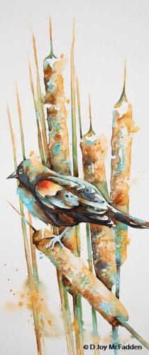 Red-Winged Blackbird I by Denise McFadden