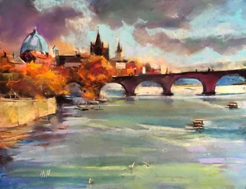 Autumn Evening, Prague by Steve Hill