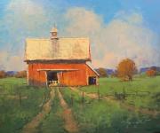 Local Barn by Romona Youngquist