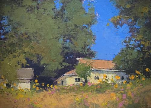 Painter's Cottage by Romona Youngquist