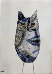 Owl Series V by Janel Pahl