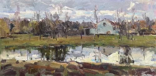Early April in Ridgefield by Oleg Ulitskiy