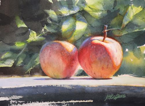 Red Apples by Yong Hong Zhong