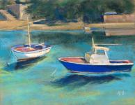 Moorage on the Adriatic II by Steve Hill