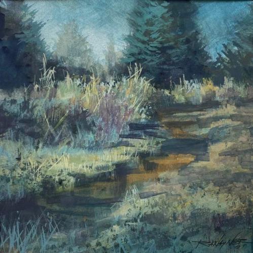 Night Creek by Mike Rangner