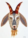 Dance Mask - Goat by Fay Kahn