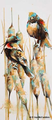 Red-winged Blackbirds II by Denise McFadden