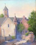 Church at Eragny Sur Epte,Normandy, France by Harry Wheeler
