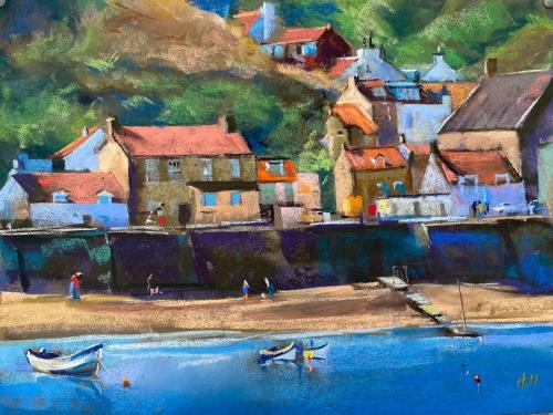 Staithes Village, Yorkshire Coast by Steve Hill