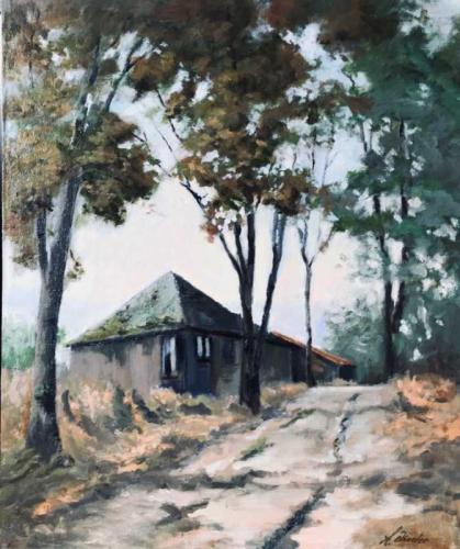 Cabin in the Woods by Harry Wheeler
