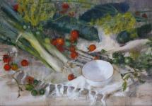 Little White Bowl by Emily Schultz-McNeil